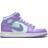 Nike Air Jordan 1 Mid GS - Purple Pulse/Arctic Punch/Glacier Blue