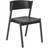 Hübsch Oblique Black Kitchen Chair
