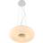 Ebern Designs Gloversville Silver/White Pendant Lamp 12cm