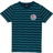 Santa Cruz Kid's Paradise Short Sleeve Stripe T-shirt - Teal