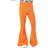 Smiffys Mens Flared Orange Trousers