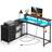 Seventable ‎CPT034-CBK110-ST Carbon Black Writing Desk 47x110cm