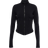 Alo Airbrush Corset Full Zip Jacket - Black
