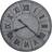 Howard Miller Manzine Grey Wall Clock 81.3cm