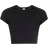 Alo Alosoft Crop Finesse T-shirt - Black
