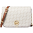 Michael Kors Delancey Medium Empire Signature Logo Messenger Bag - Vanilla/Luggage