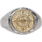 Serge Denimes Compass Ring - Silver/Gold
