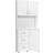 Homcom Kitchen Cupboard White Storage Cabinet 80x183.5cm