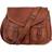Komal's Passion Leather Crossbody Bag - Tan Brown