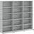 vidaXL 815484 Gray Sonoma Oak Book Shelf 89.5cm