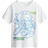 H&M Printed T-shirt - White/Sonic The Hedgehog (1117462017)