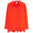 River Island Linen Blend Broderie Detail Shirt - Red