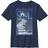 Mad Engine Kid's Poster Graphic T-shirt - Navy