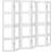 vidaXL 6 Panels White Room Divider 215x180cm