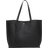 Dreubea Soft Faux Leather Tote Bag - Black