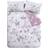 Catherine Lansfield Scatter Butterfly Duvet Cover Purple, Grey (230x220cm)