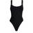 Hunza G Domino Seersucker Swimsuit Black
