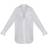PrettyLittleThing Bell Cuff Oversized Shirt Dress - White
