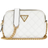 Guess Giully Quilted Mini Crossbody - White