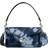 Coach Tabby Shoulder Bag 20 With Tie Dye Print - Silver/Midnight Navy