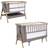 Tutti Bambini CoZee XL Bedside Crib & Cot 21.7x35.4"