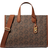 Michael Kors Gigi Large Empire Signature Logo Tote Bag - Brown/Luggage