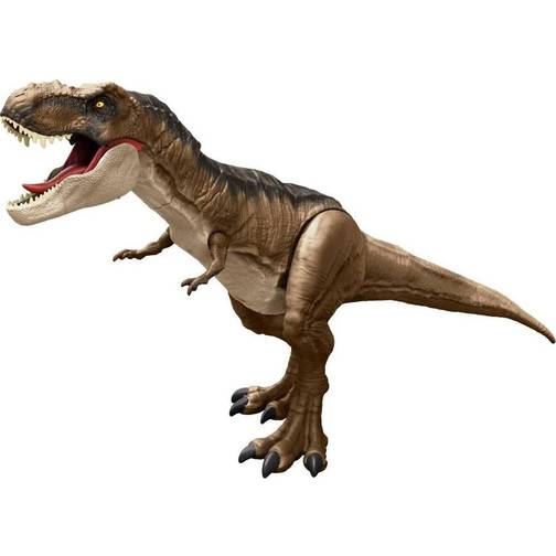 Mattel Jurassic World Super Colossal Tyrannosaurus Rex Action Figure ...