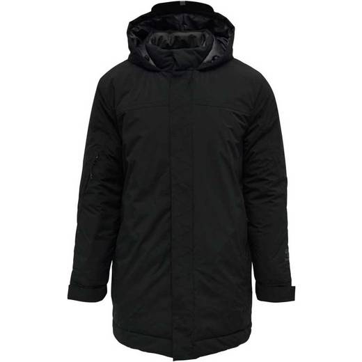 Hummel North Parka Jacket - Black/Asphalt • Compare prices now