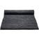 Rug Solid Leather Black 65x135cm