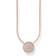 Thomas Sabo Sparkling Circles Necklace - Rose Gold/White