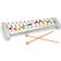 Janod Confetti Xylophone Metal 12 Sounds & Drumstick