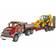 Bruder MACK Granite Truck with Low Loader & JCB 4CX 02813