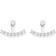 Thomas Sabo Ear Jackets Earrings - Silver/White