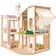 Plantoys Green Dollhouse with Furniture
