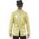 Smiffys Sequin Jacket Men's Gold