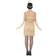 Smiffys Flapper Costume Gold with Short Dress