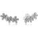 Pandora Dazzling Daisy Clusters Earrings - Silver/Transparent