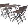 vidaXL 42875 Patio Dining Set, 1 Table incl. 4 Chairs