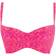 Curvy Kate Daze Balcony Bikini Top - Pink Mix