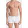 Calvin Klein Cotton Stretch Low Rise Trunks 3-pack - White/Red Ginger/Pyro Blue