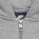 Nike Brushed Fleece Full Zip - Dark Grey Heather/White (619069-063)