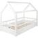 My Velinda Scandinavian Style Modern Kids Bed + Barriers 63x31.5"