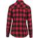 Urban Classics Turnup Checked Flanell Shirt - Blk/Red