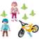 Playmobil Children with Skates and Bike 70061