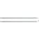 Knitpro Zing Single Pointed Needles 30cm 3mm