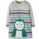 Frugi Keira Knitted Dress - Grey Marl/Barn Owl (DRA804GLO)