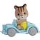 Sylvanian Families Baby Carry Case Squirrel on Car