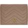 Gucci GG Marmont Card Case Wallet - Dusty Pink