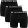 Björn Borg Solid Cotton Stretch Shorts 3-pack - Black
