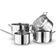 Eva Solo Trio Stainless Steel Cookware Set 4 Parts
